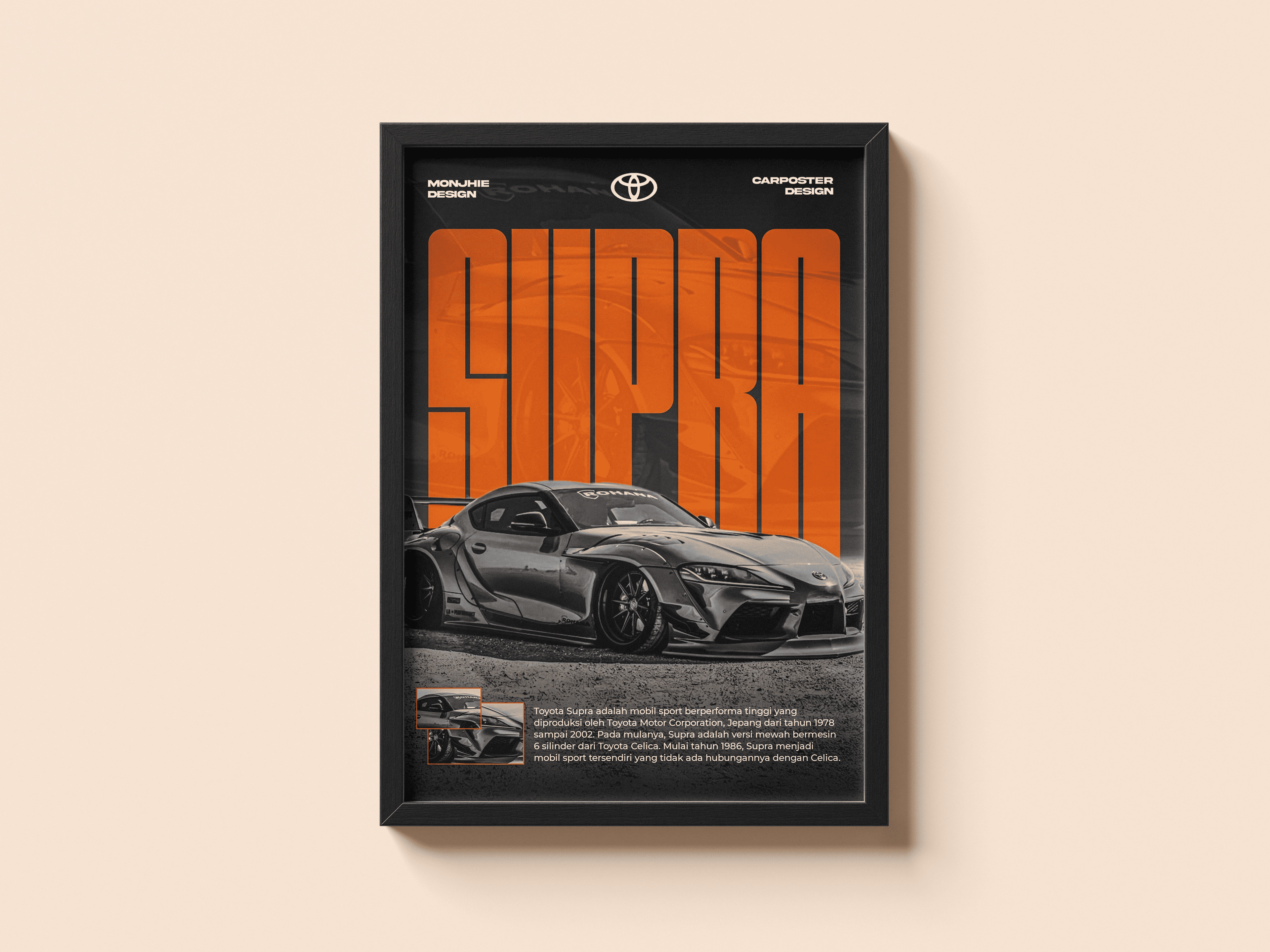 Toyota Supra MK5 – Orange Street Edition