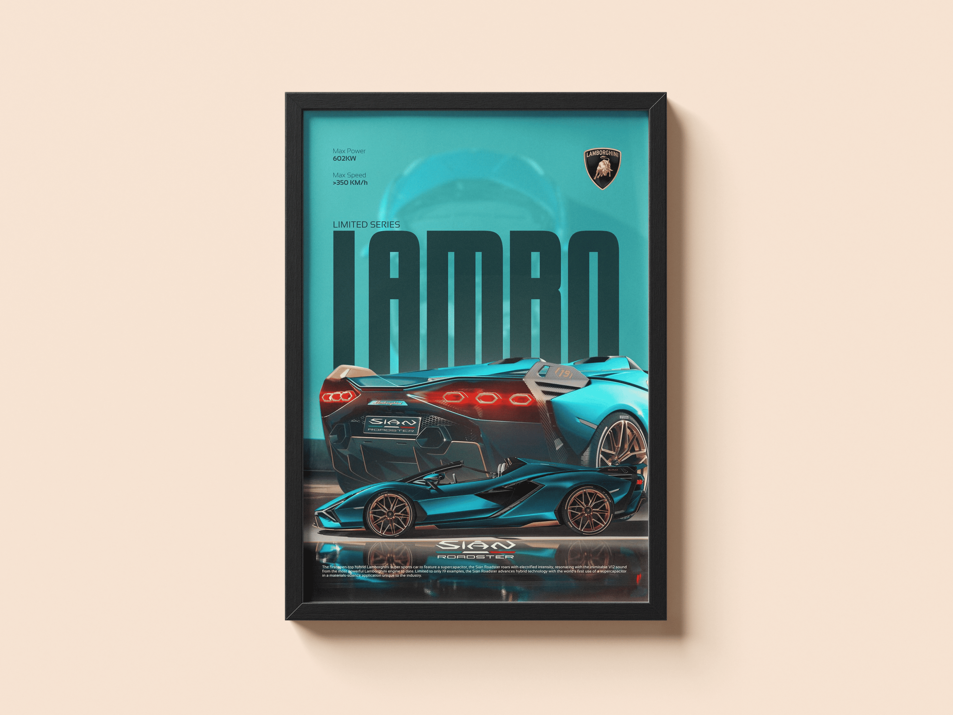 Lamborghini Sian Roadster – Aqua Limited Series