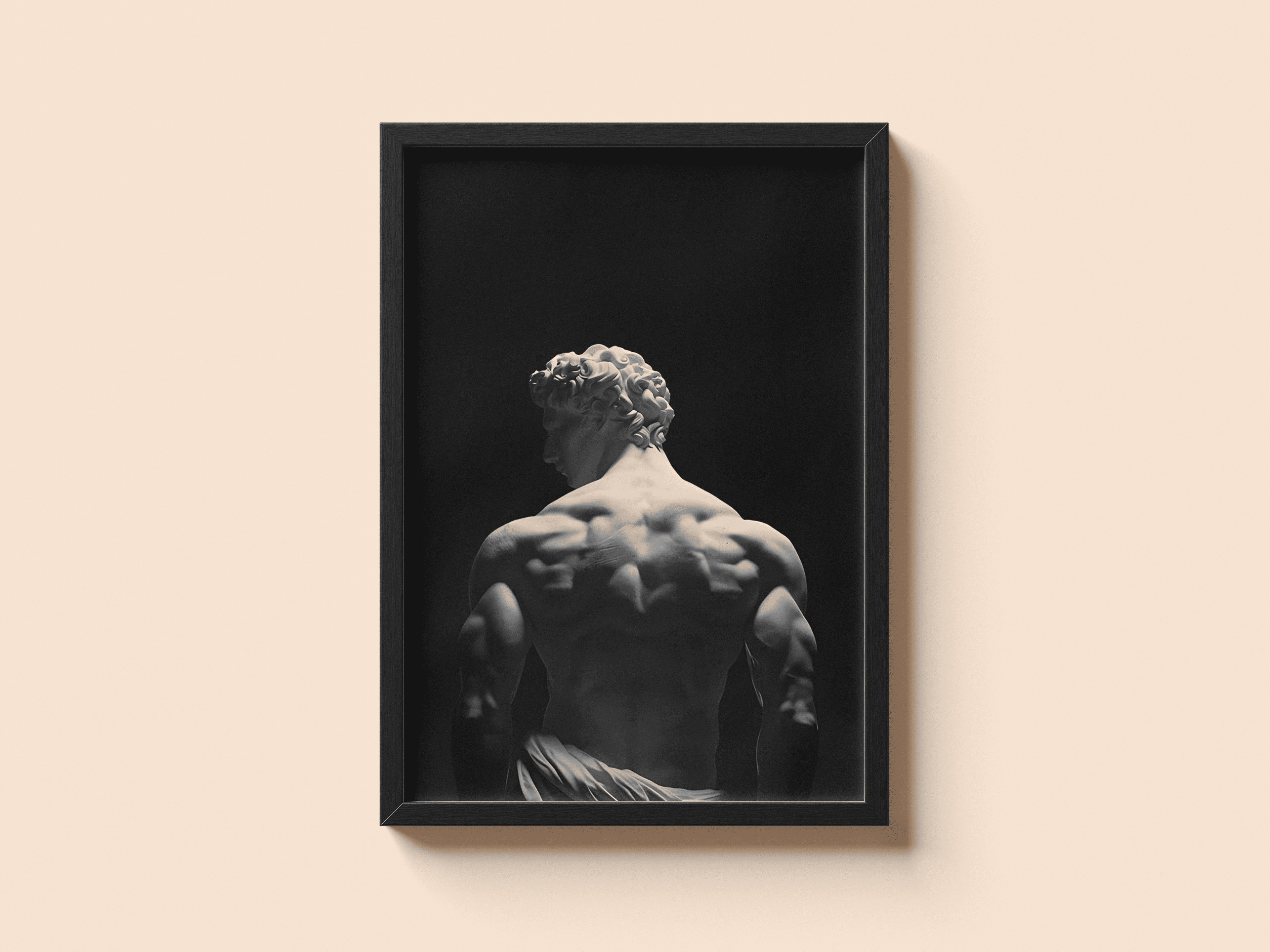 Marble Back – Strength Sculpture
