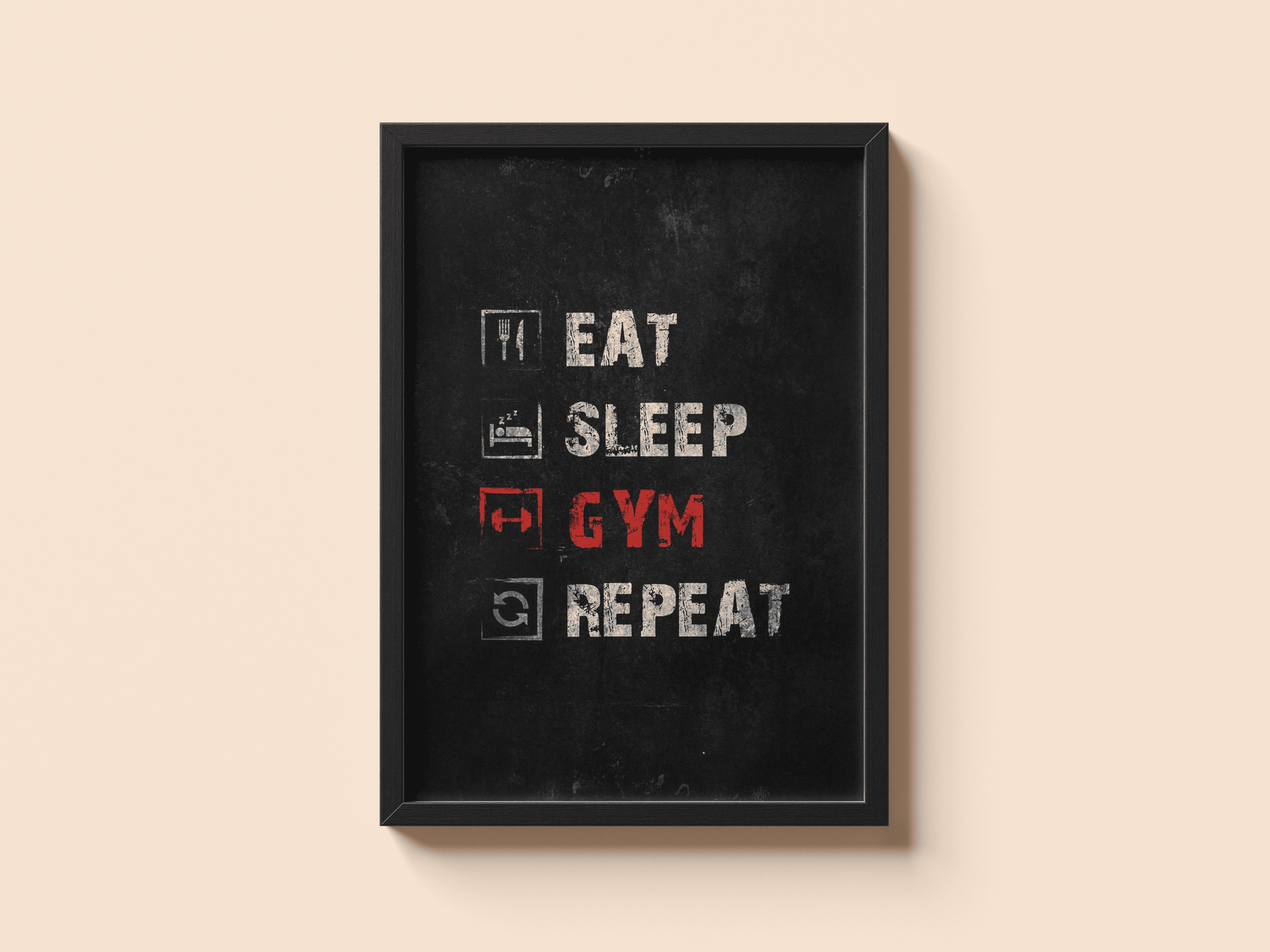 Eat Sleep Gym Repeat