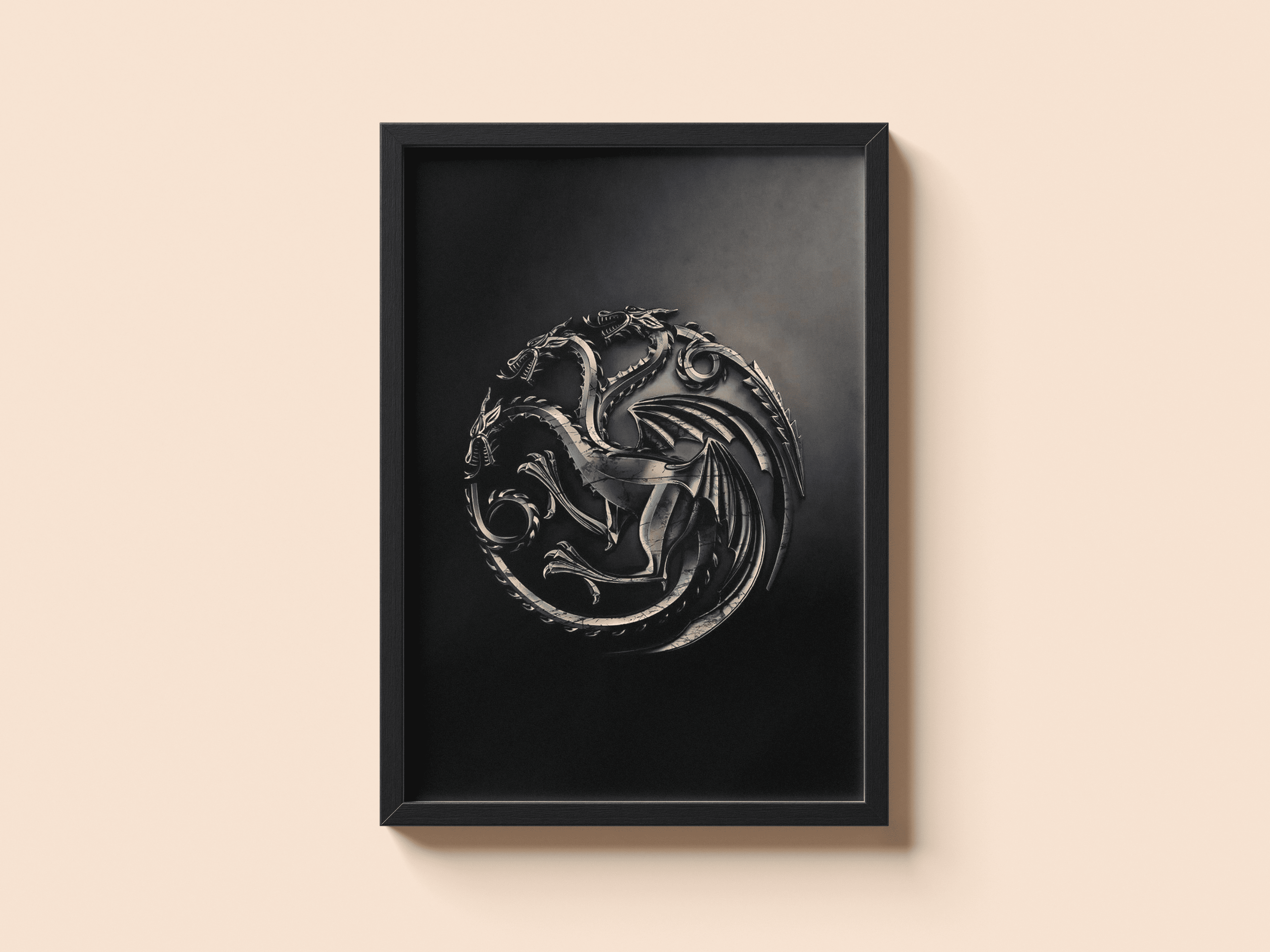 House Targaryen – Silver Dragon Sigil