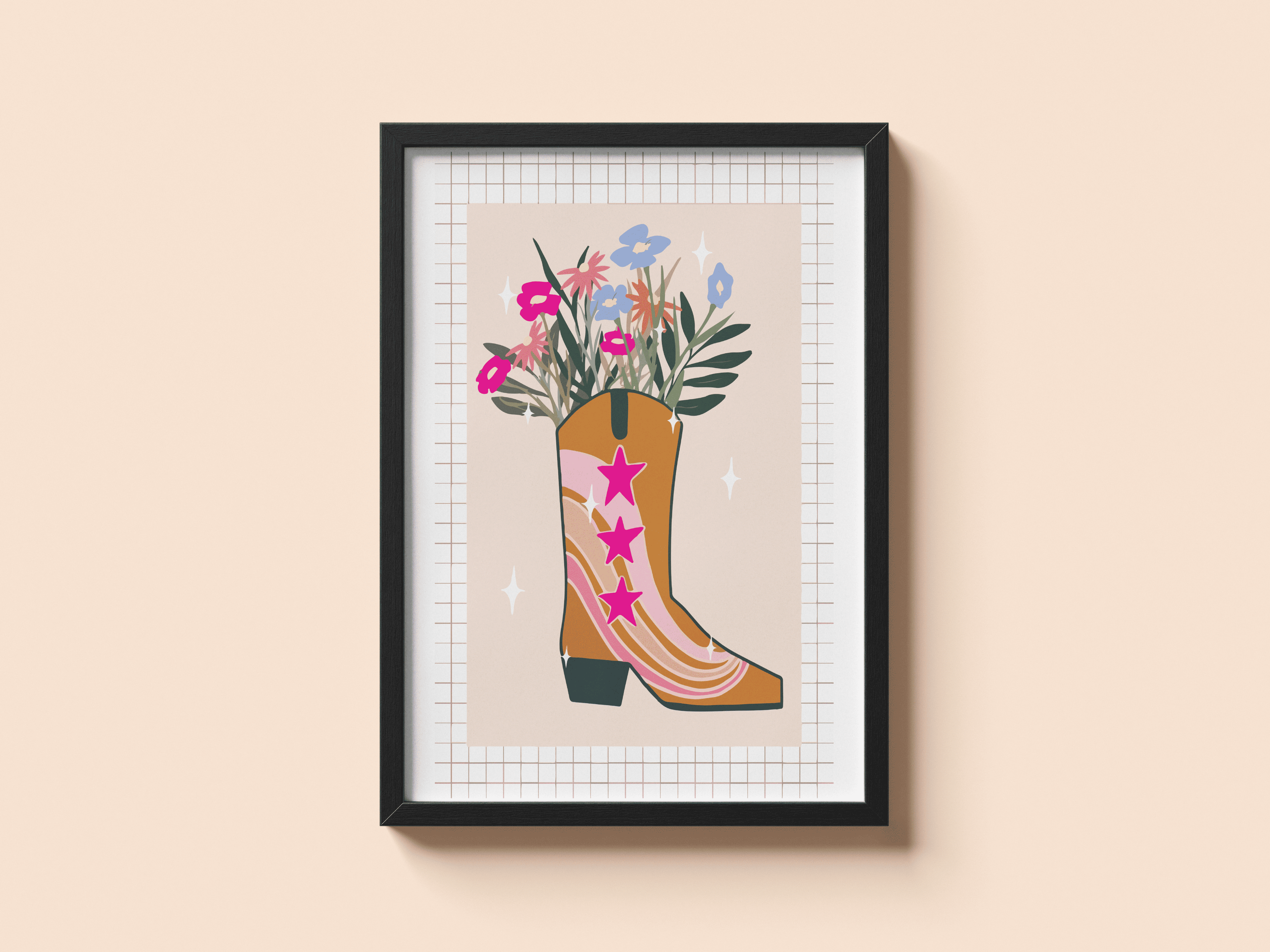 Wildflower Cowgirl Boot
