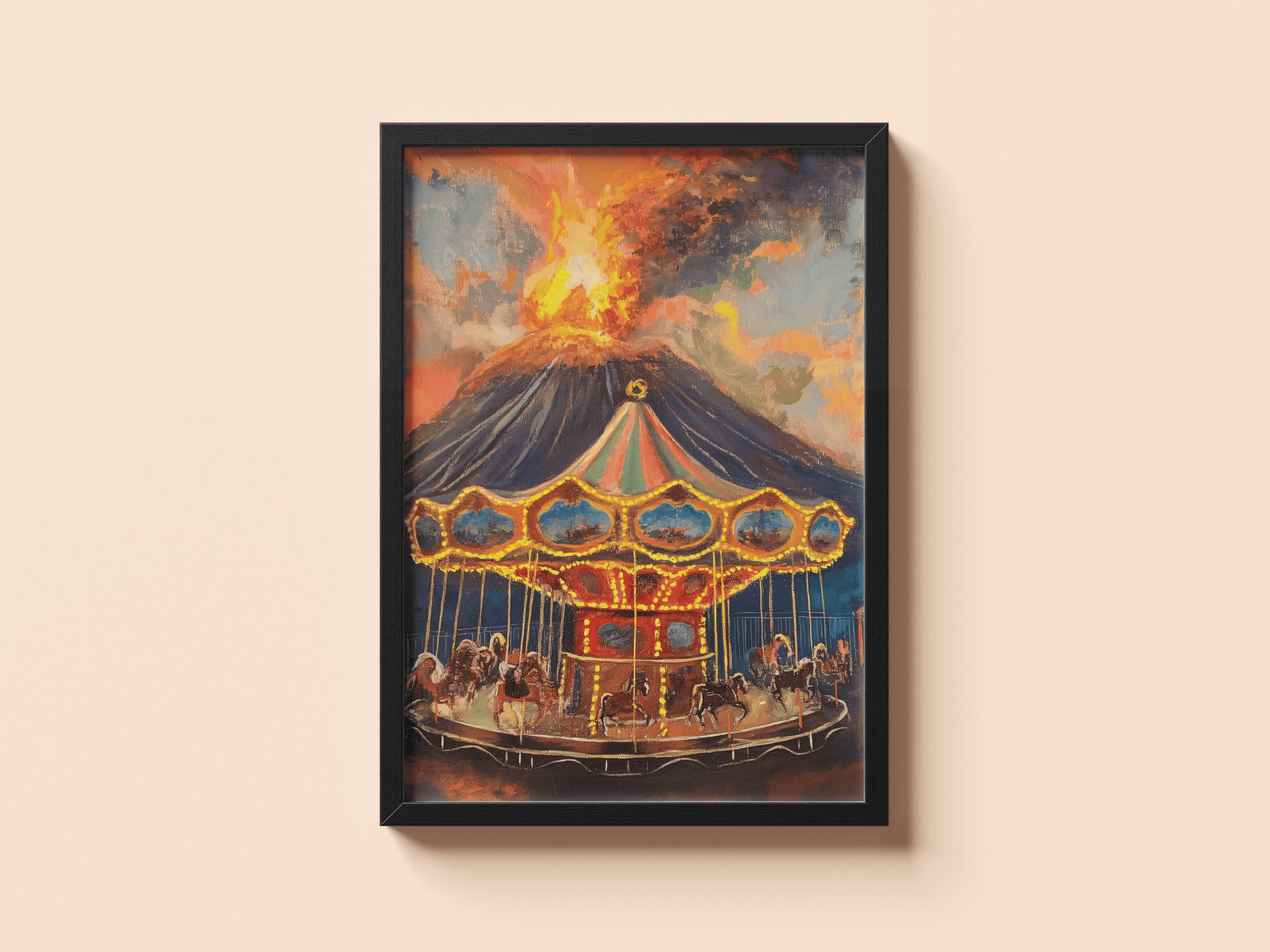 Volcano Carousel