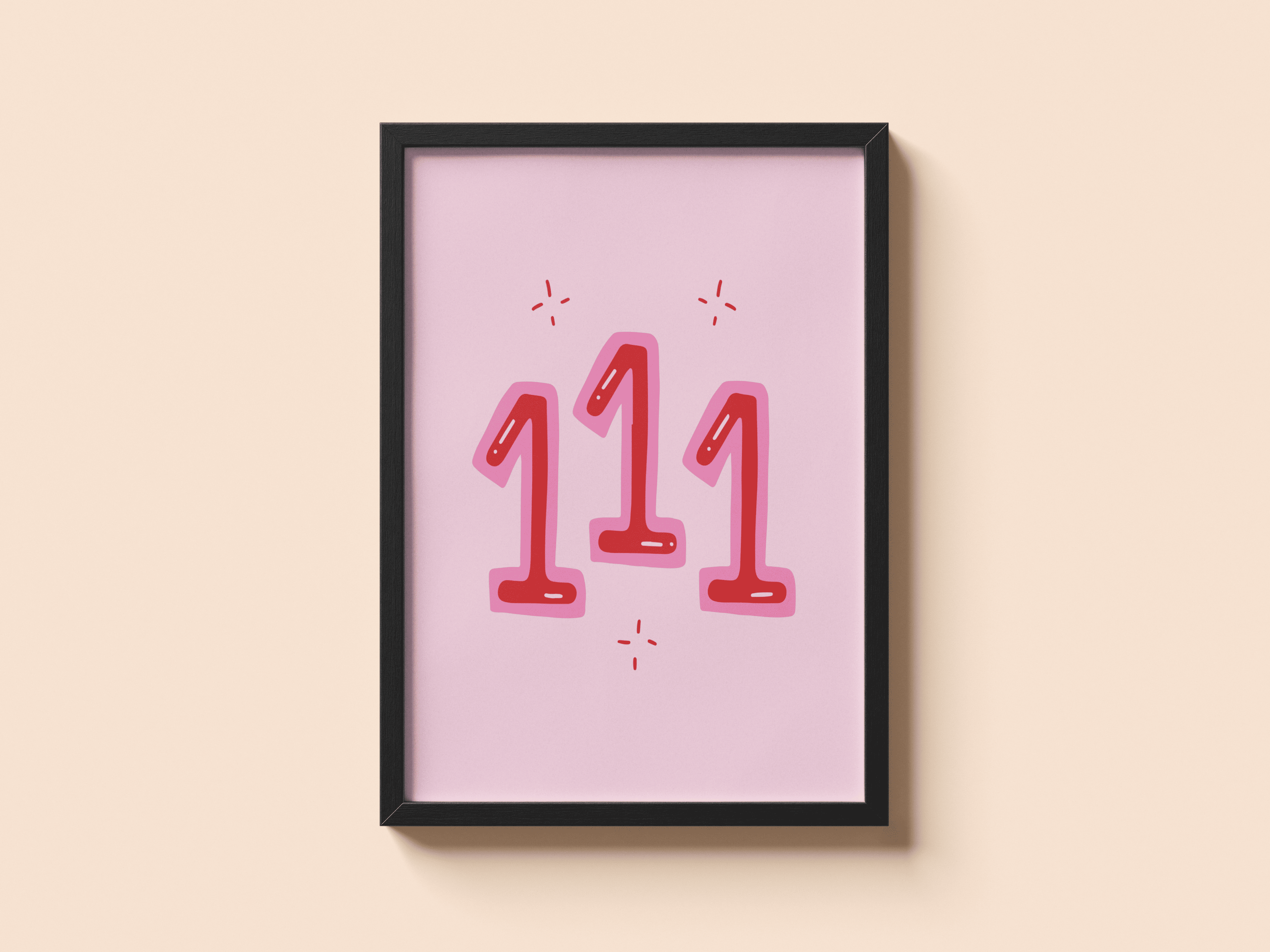Angel Number 111 Poster