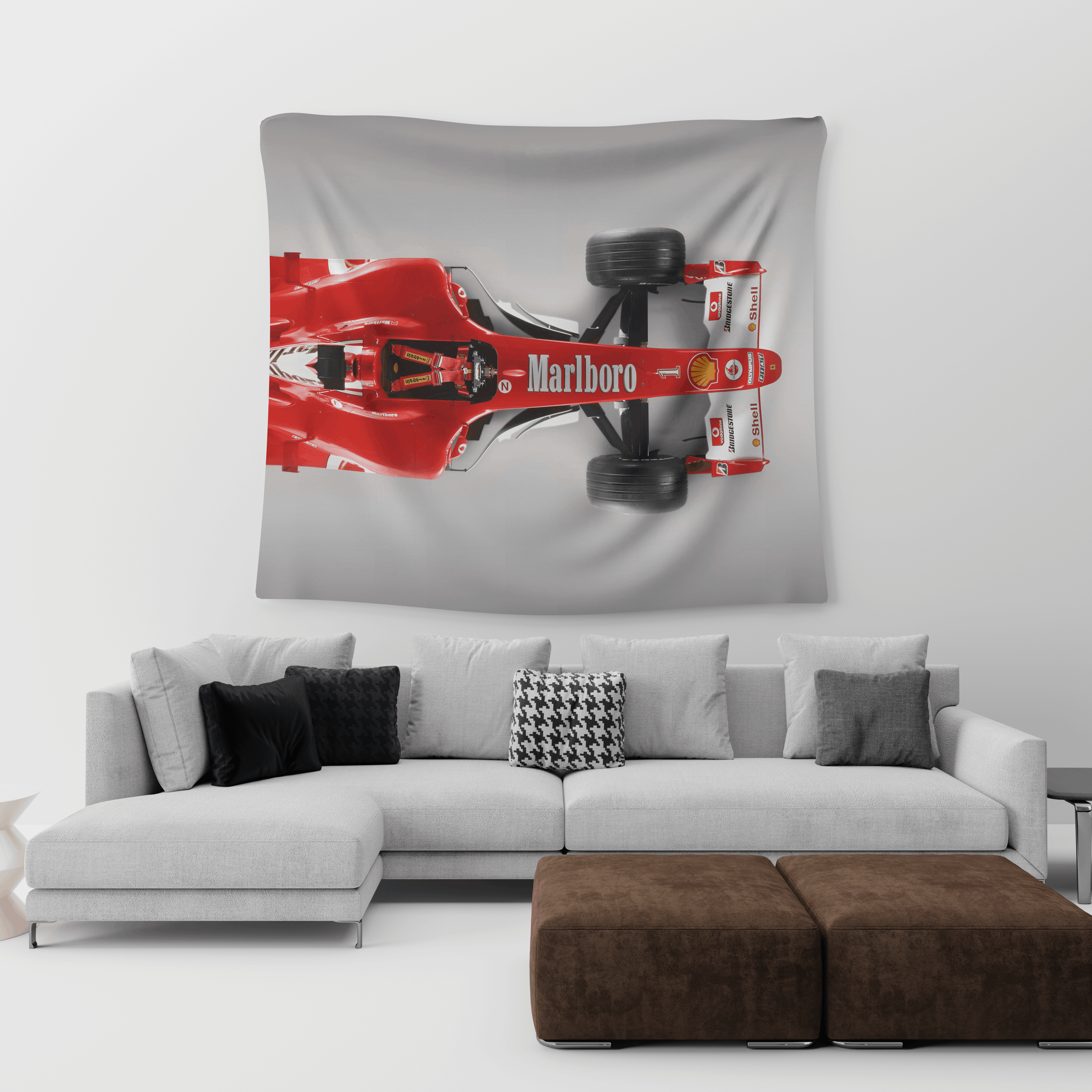 Ferrari F1 Legend – Classic Marlboro Era Tapestry