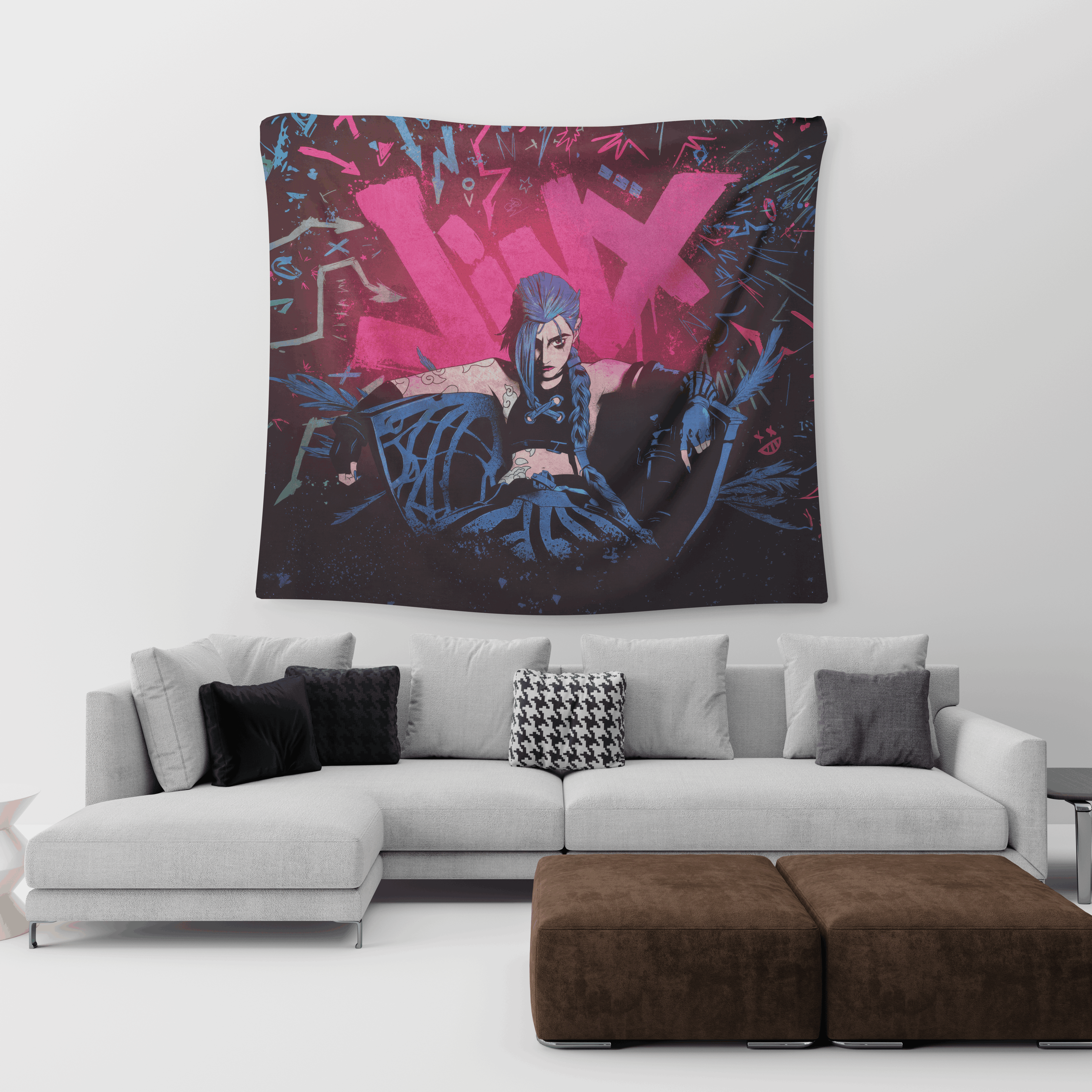 Jinx – Graffiti Chaos Tapestry